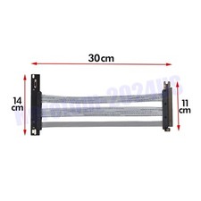 NEW GPU Expansion Card PCIE 4.0 16x Riser Cable Graphics Card Extension Cable US