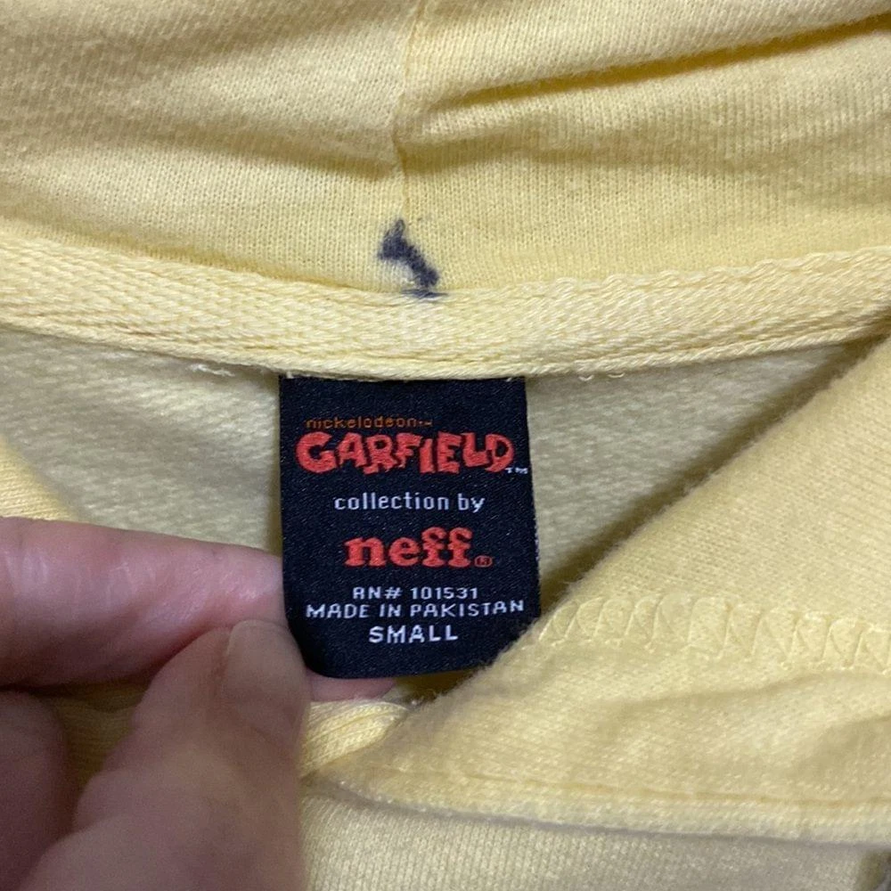 Neff Garfield Clawed Yellow Hoodie Men’s