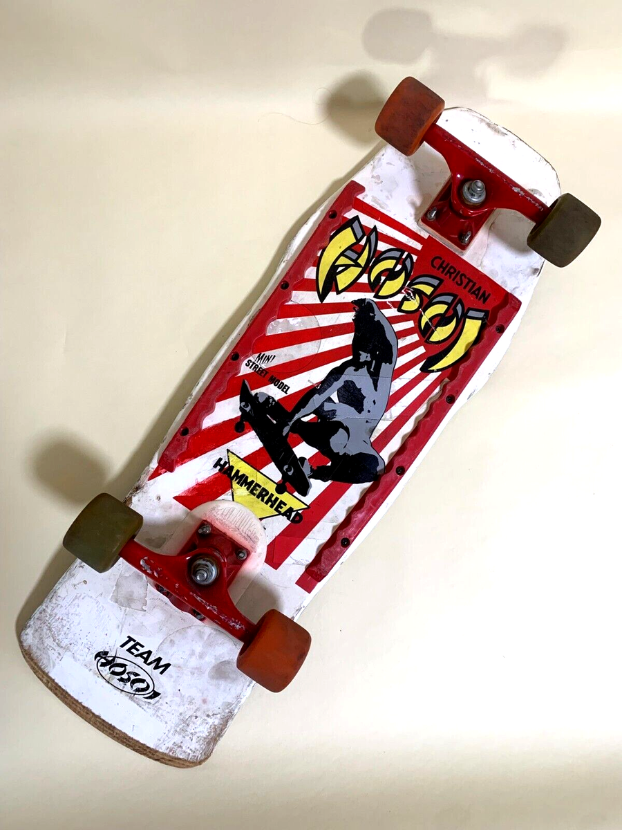80's santacruz christian HOSOI original vintage skateboard 80's santacruz christian HOSOI original vintage skateboard