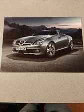 Mercedes SLK 2-Sided Sales Leaflet