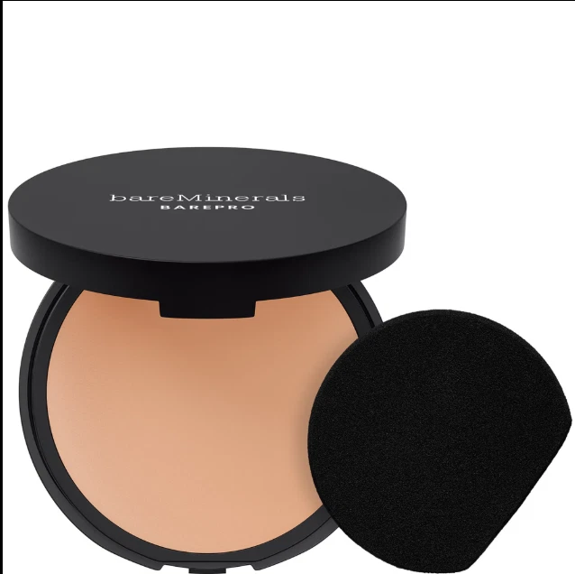 bare minerals BAREPRO PRESSED powder foundation 16H WEAR FULL COVERAGE BREATHABL