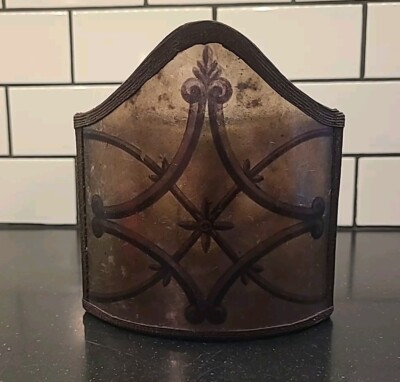 (1) Replacement Lamp Shade Villa 1919 Fine Art Lamp Handcrafted Mica Shade (SHF)