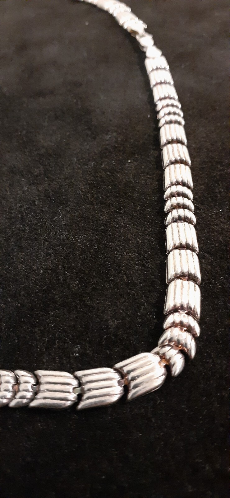 SOLID SILVER 925 STERLING CHAIN, BRACELET NECKLACE - image 12