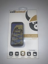 Protector de pantalla de vidrio templado CellHelmet para teléfono Samsung J7 2018 9H de vidrio