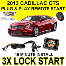 2013 Cadillac CTS Plug Play Remote Start System 3X Lock DIY Install GM10