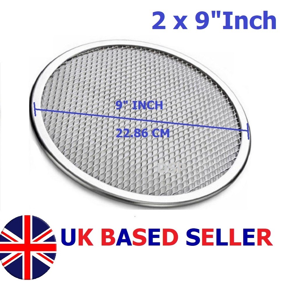 Flat Circle Oven Tray X 9
