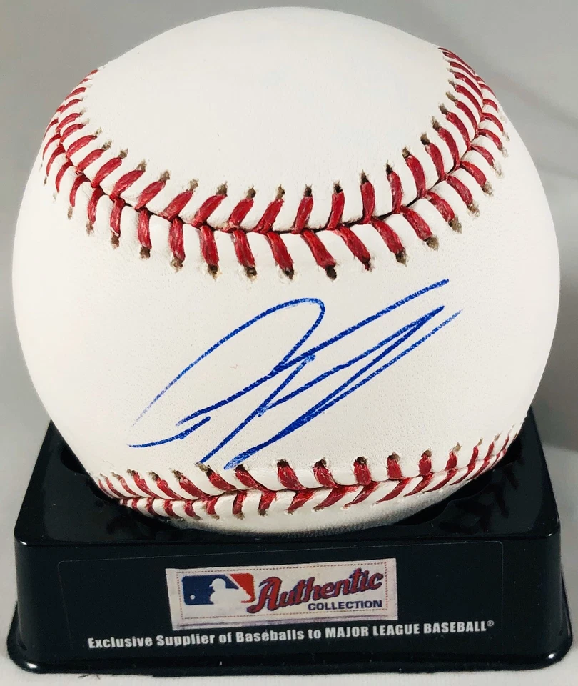 Gleyber Torres Signed Rawlings ROMLB Baseball Detroit Tigers Yankees + JSA COA - Image 2 of 4