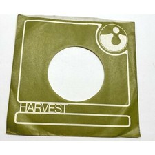 Harvest Records Company Sleeve 45 RPM Vinyl Record Green