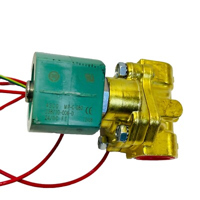 ASCO FOR PARTS SLOW CLOSING SOLENOID VALVE BRASS