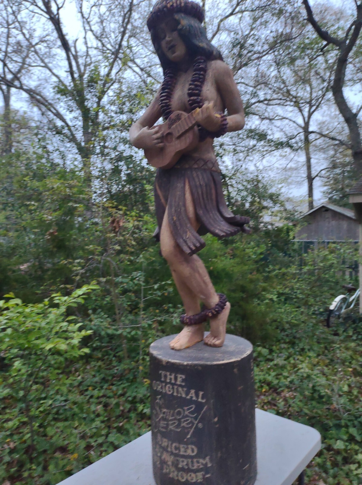 Sailor Jerry Hula Girl Statue (Only 1 On eBay 6ft tallldeal 4 bar