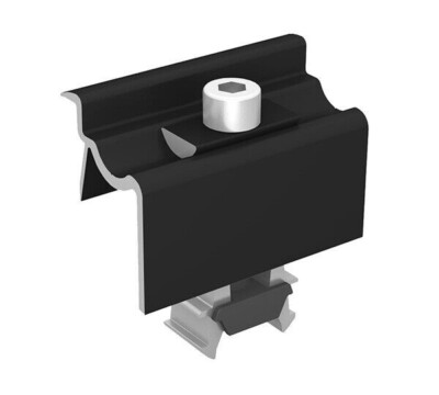 10x K2 Systems 2002589 Universal Endklemme OneEnd Black 30-42mm schwarz eloxiert