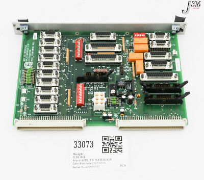 §s§ 33073 APPLIED MATERIALS GPLIS SERIPLEX I/O DISTRIBUTION 0100-00381