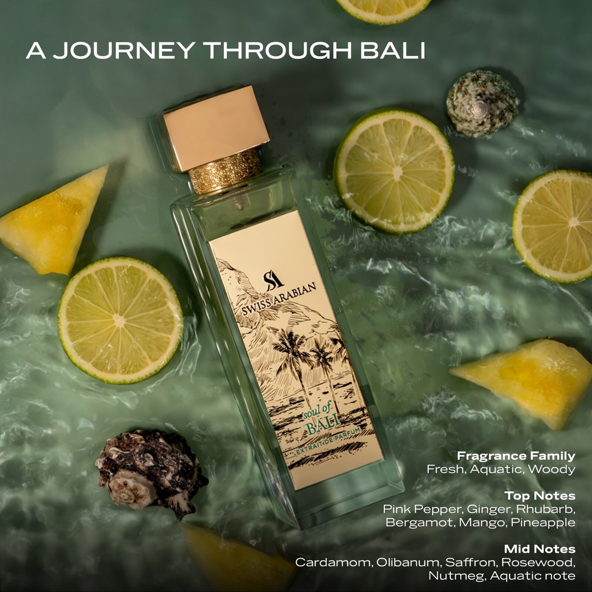 Swiss Arabian Soul of Bali EDP 100ml – Long Lasting Tropical