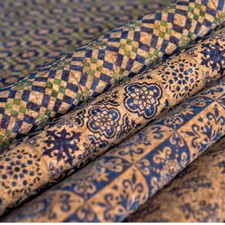 30 45cm Wood Fabric Craft Bark Cloth Material Painted DIY Retro Novelty Home Sew