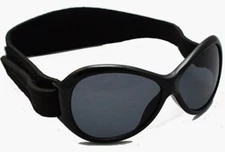 Baby Banz Retro Banz | Oval | Black | NEW | 100% UV Protection