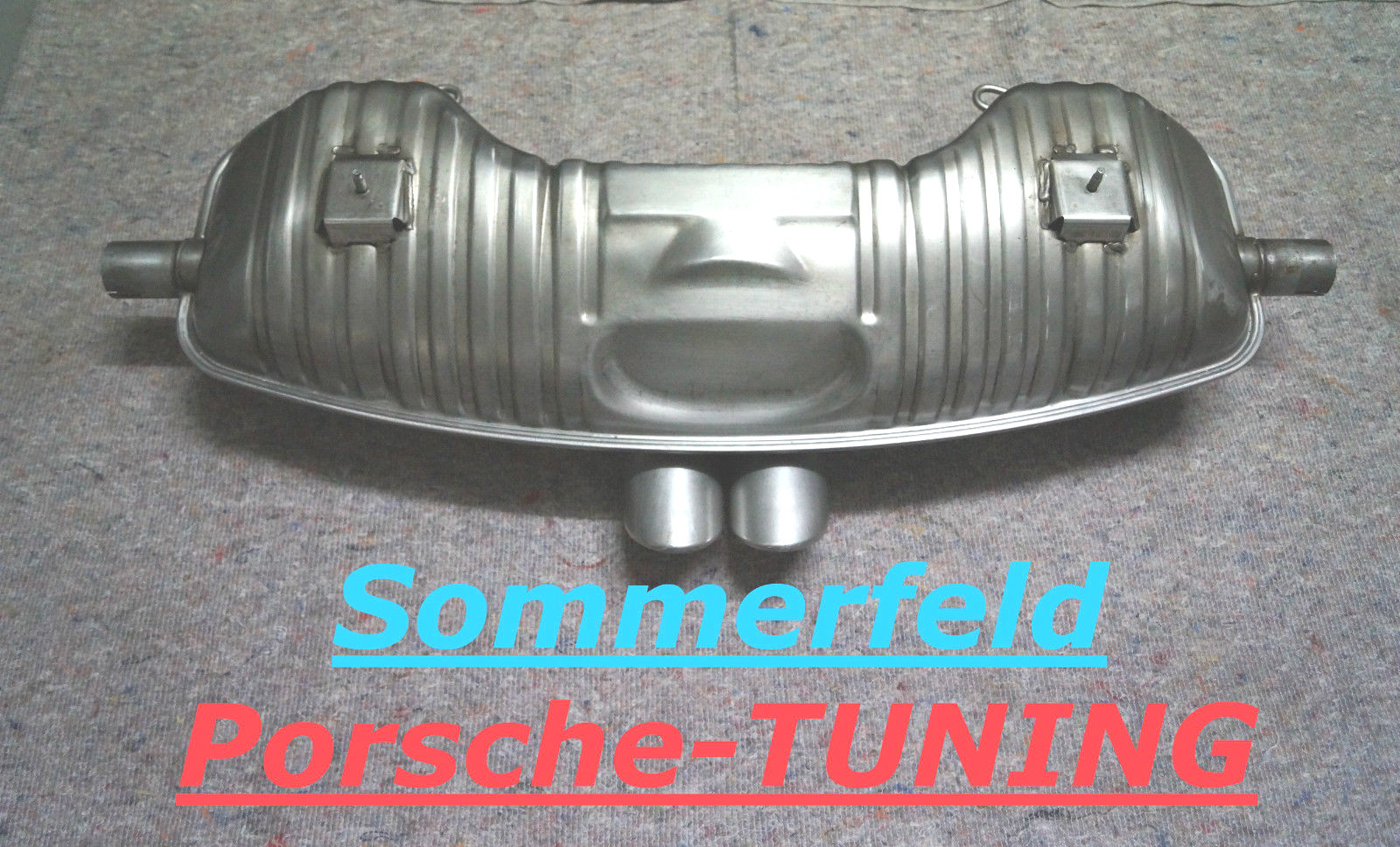 Porsche Boxster 986 S Auspuff Endschalldämpfer Exhaust Muffler MK1 