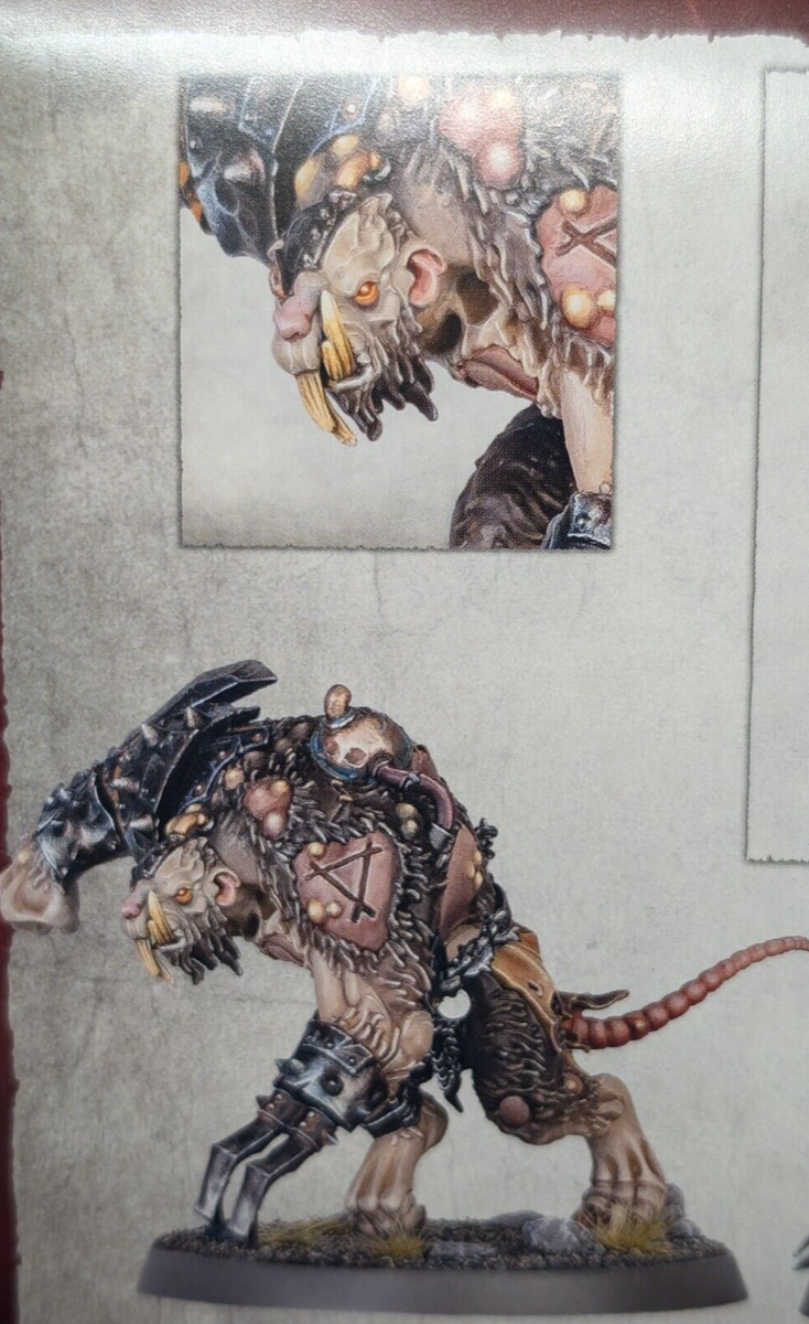Warhammer Age Of Sigmar – Skaven Clanrats – Neuf Sous Blister – Jeu De Figurines Games Workshop Rat Ogre Warhammer Age Of Sigmar – Skaven Clanrats – Neuf Sous Blister – Jeu De Figurines Games Workshop Rat Ogre