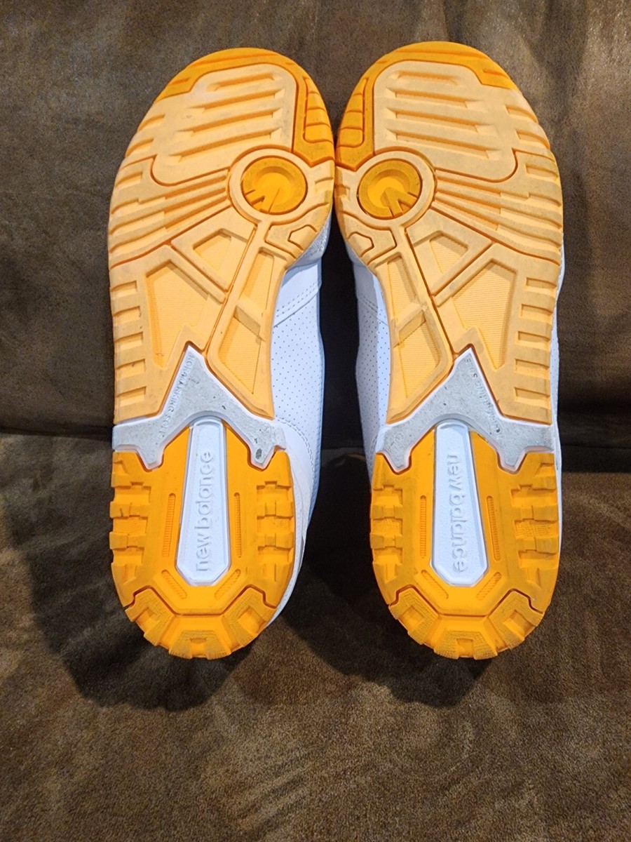AUTHENTIC NEW BALANCE MENS 550 LAKERS PACK VIBRANT ORANGE