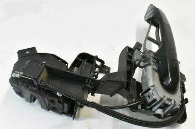 09-15 Jaguar XF XFR X250 Front Left Side Door Handle W / Lock Latch Actuator OEM