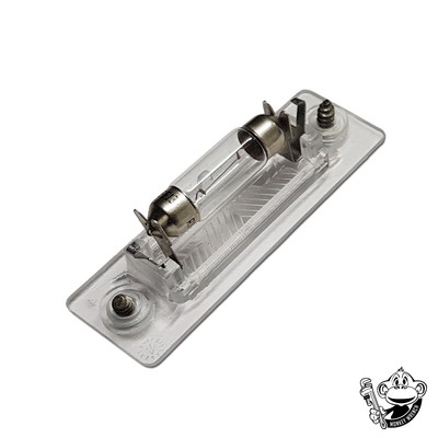 vw t5 number plate light