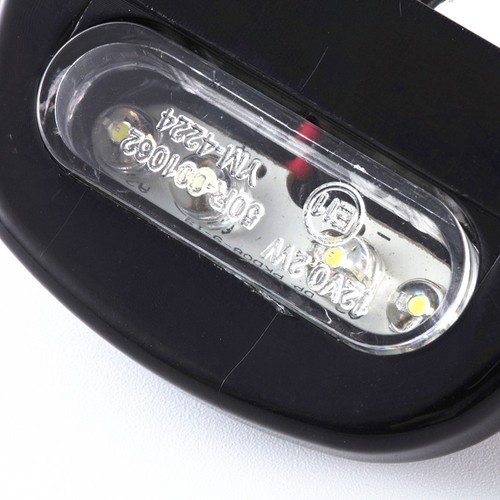 Luz trasera LED universal para motocicleta luz de matrícula para Honda Yamaha - Imagen 4 de 4