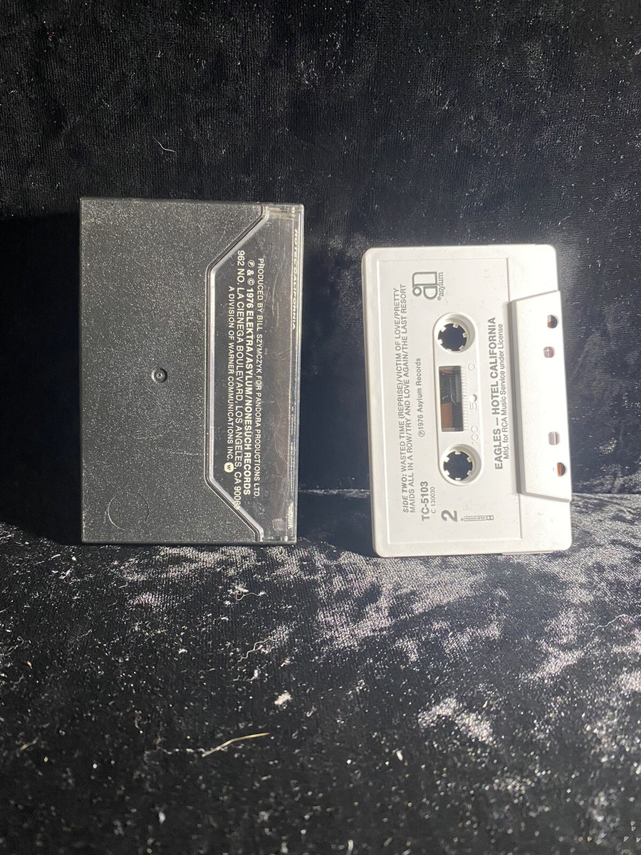 1976 EAGLES HOTEL CALIFORNIA CASSETTE TAPE ELEKTRA | eBay