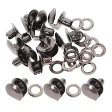 10pcs Boots Shoe Buckles Sports Shoe Lace Buckles Climbing Shoes Rivets Hooks