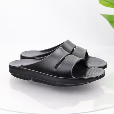 OOFOS men’s size 10 Amazon.com | OOFOS OOahh Recovery Slide, Black - Women main image 2