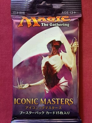 magic the gathering iconic masters booster box Magic: The Gathering Ultimate Masters Booster Box | 24 Booster Packs (360  Cards) | 1 Special Box-Topper Card : Toys & Games