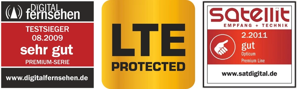 LNB TWIN 0,1dB DIGITAL Opticum 1080p TESTSIEGER 2 Teilnehmer HDTV 3D SKY 8K UHD  - Bild 3 von 4