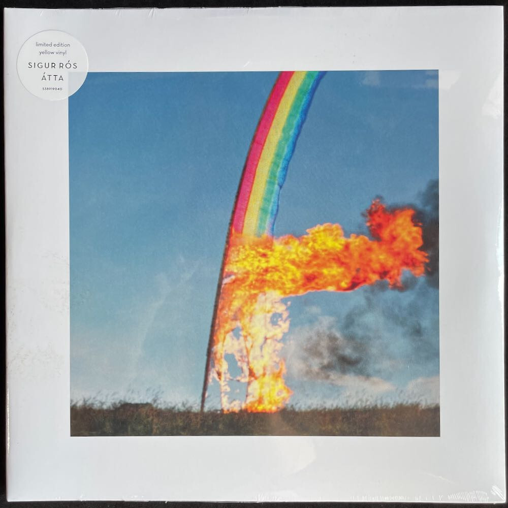 独2LP Sigur Ros Atta 538918940 Krunk /00660 Sigur Rós, Átta, Limited Edition Yellow Double Vinyl, LP