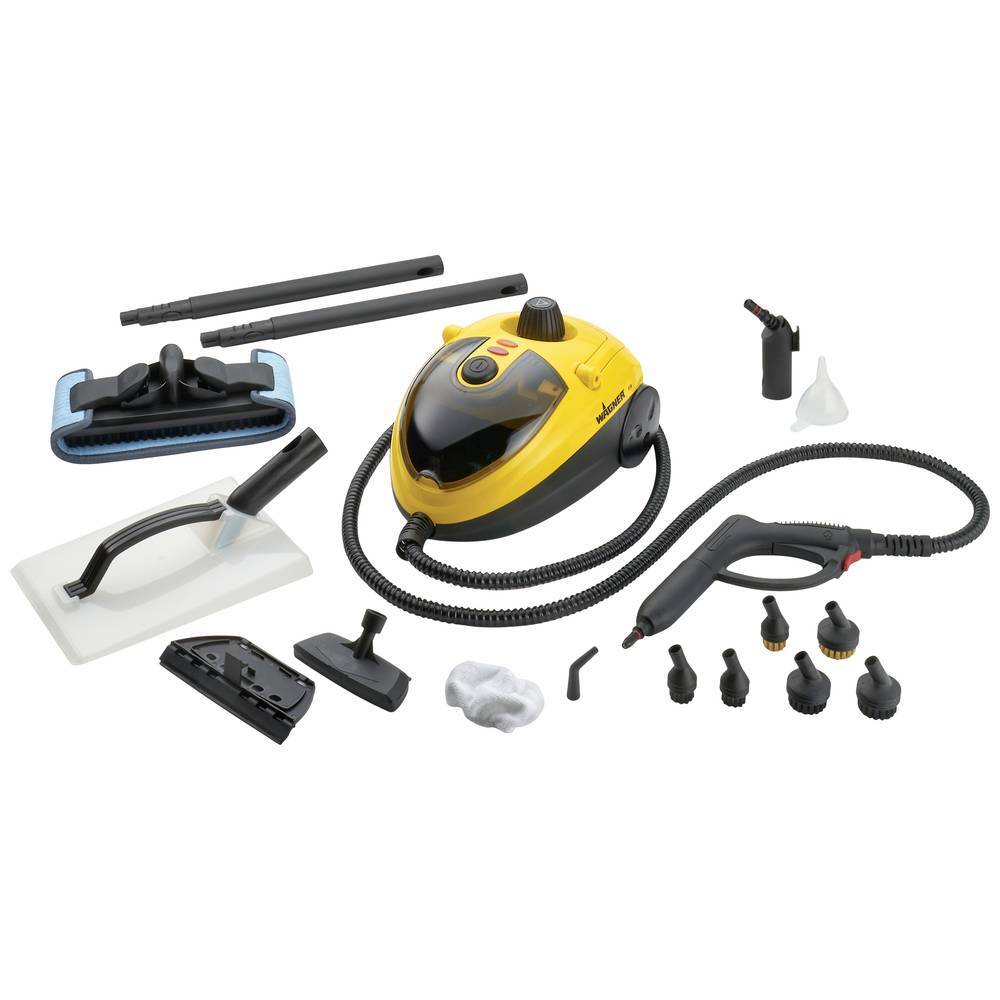 Wagner Power Steamer 915e EU Pulitore a vapore 2452622 1500 W Giallo, Nero