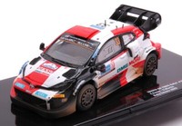 Toyota Gr Yaris Wrc #33 Rally Eastland 2022 Evans / Martin 1:43 Modell Ixo Model