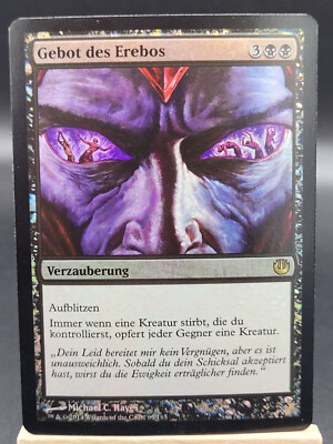 1x Dictate of Erebos - FOIL - German - FBB - EDH - Vintage - MTG