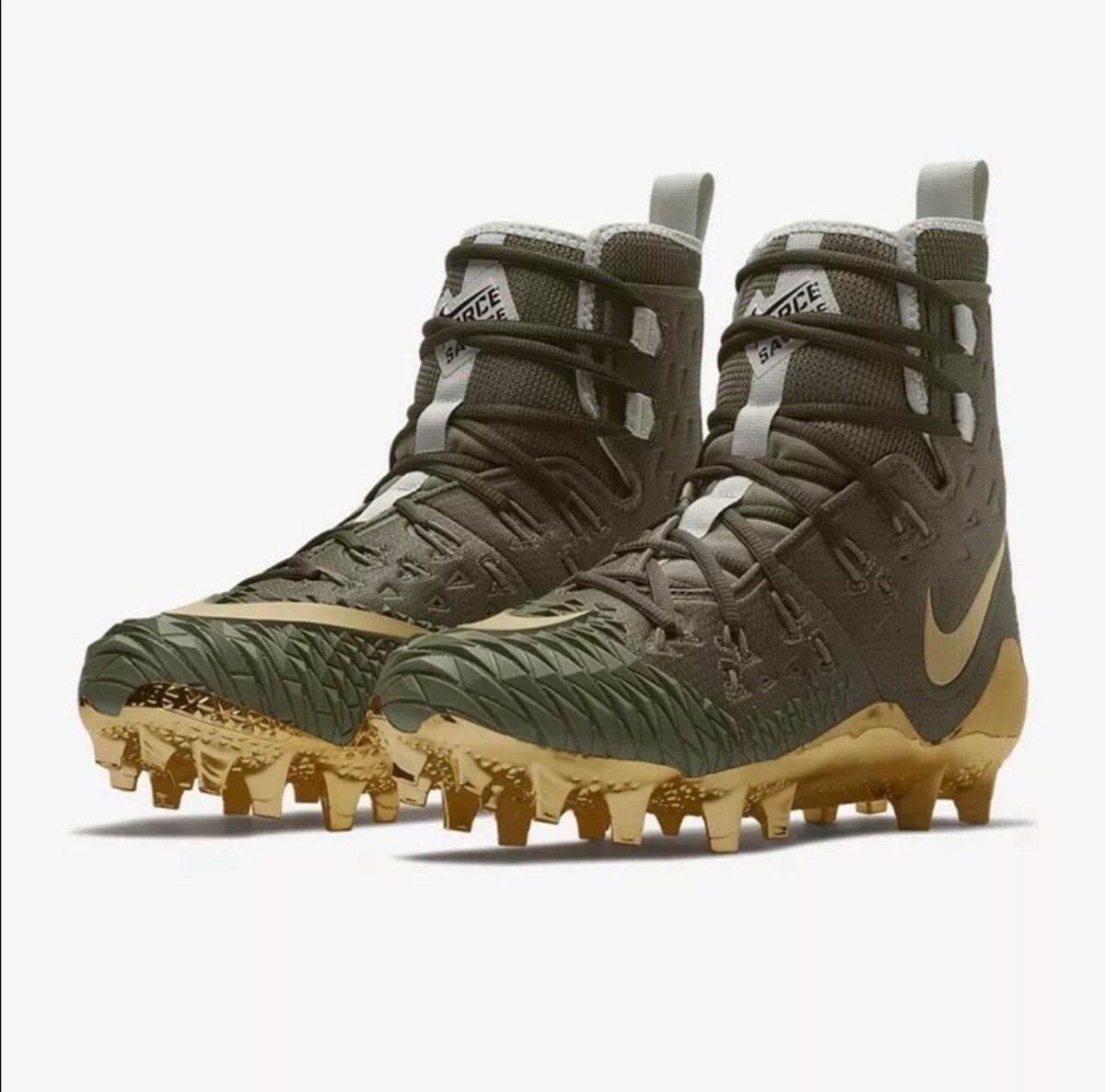 Nike Force Savage Elite TD OPNG 18 Football Cleats Sz 10.5 Olive AH6424-271 RARE Nike Force Savage Elite TD OPNG 18 Football Cleats Olive  main image 4