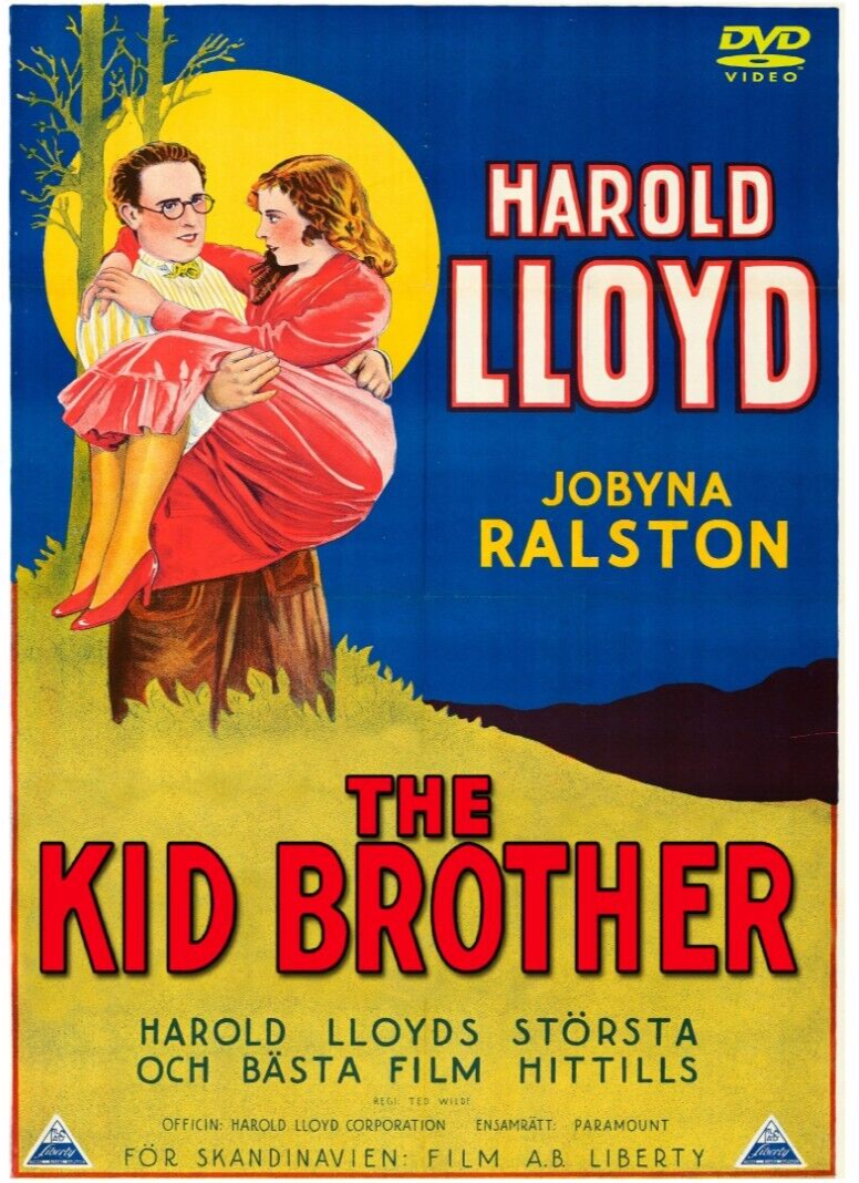 THE KID BROTHER  1927 DVD  HAROLD LLOYD Jobyna Ralston silent Comedy Slapstick
