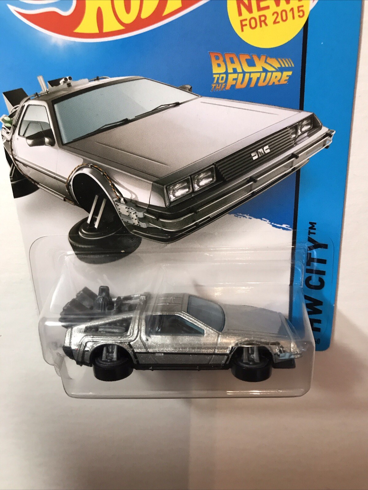 Hot Wheels Back To The Future Time Machine - Hover Mode - New