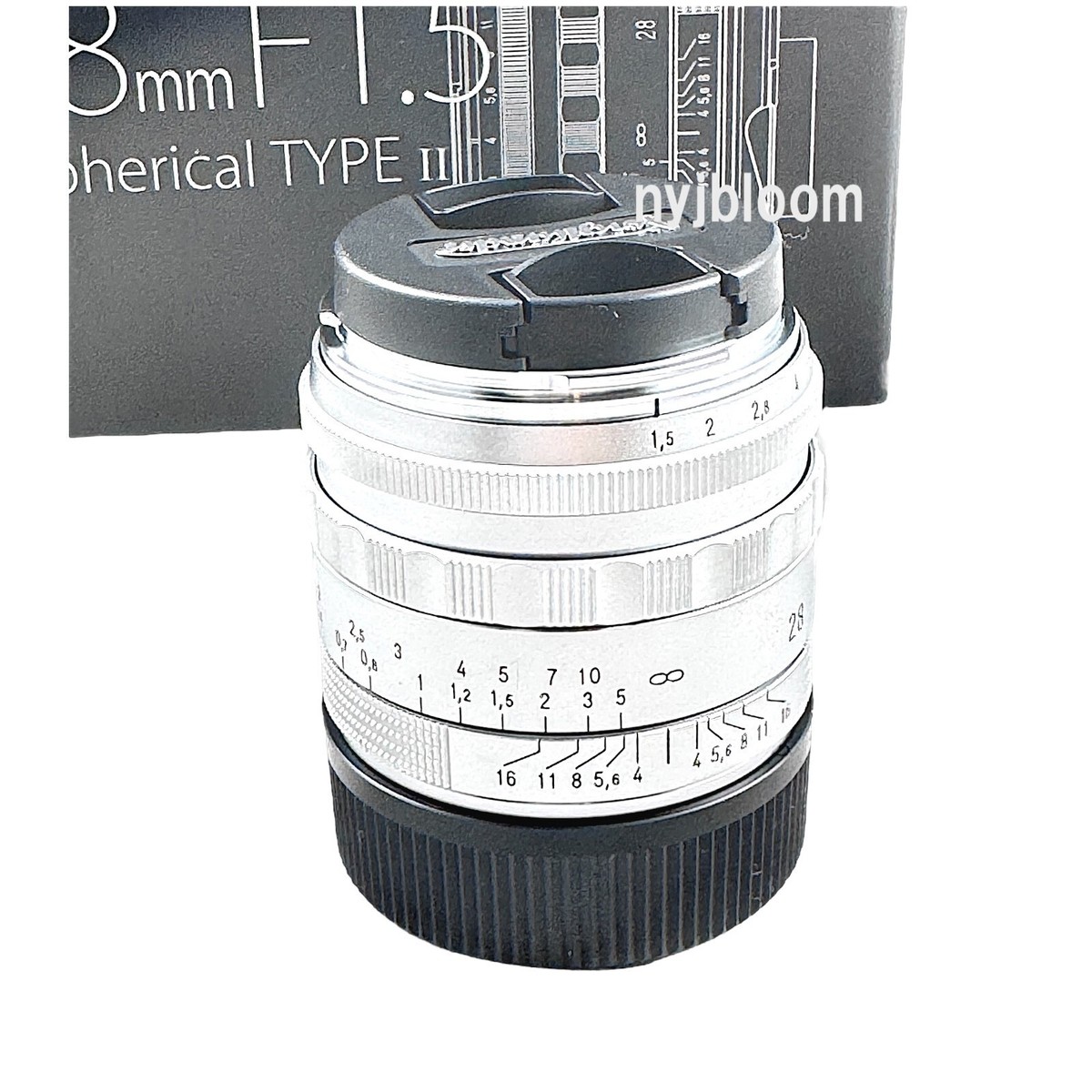 New VOIGTLANDER Nokton Vintage Line 28mm F1.5 Asph Type II SILVER