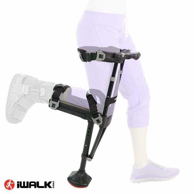 iWALKFree 2.0 Hands Free Crutch Black for sale online eBay