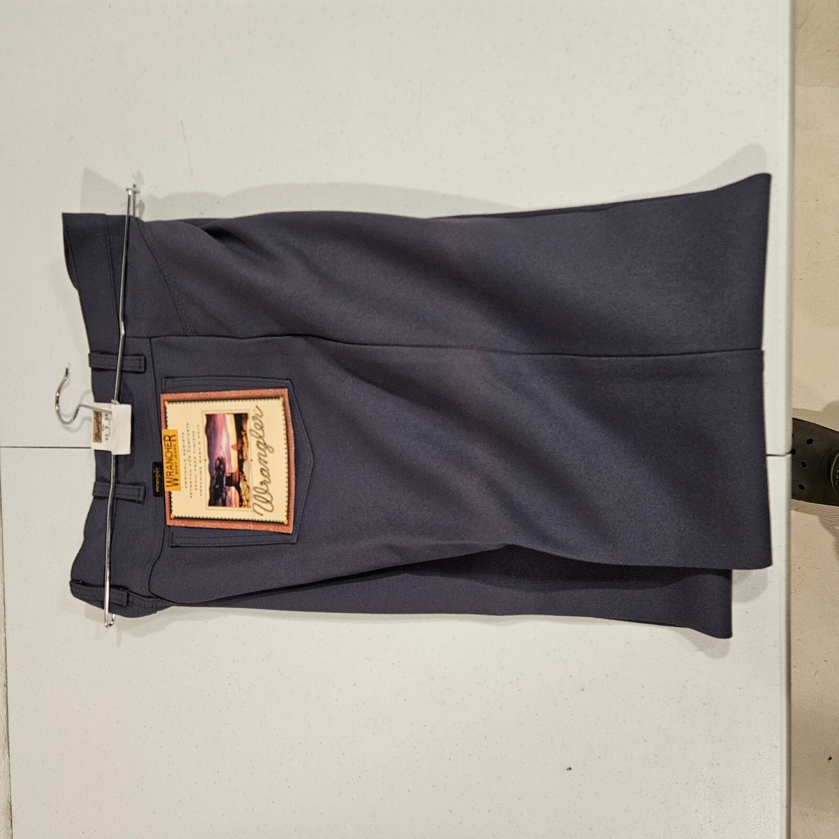 Men's Wrangler Wrancher Slate 82SL Dress Pants Boot Cut 35x34 NWT New