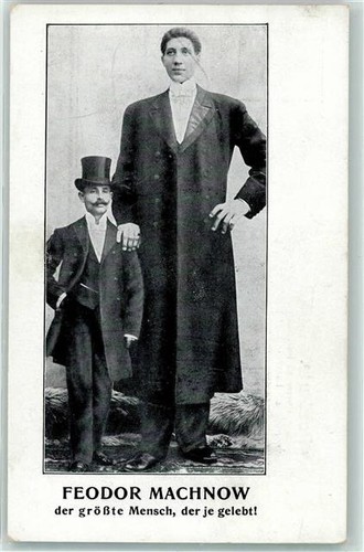 Der Reichste Mensch Der Je Gelebt Hat 39293701 - Feodor Machnow der groesste Mensch der je gelebt hat Riese