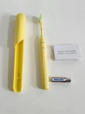 Philips One by Sonicare Battery Toothbrush, Mango Yellow, HY1100/02