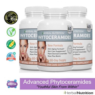 Phytoceramides Capsules Anti-Aging Product for Women & Men A Wrinkle Remover!