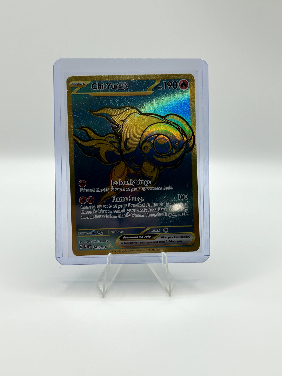 Chi-Yu ex 241/091 SV: Paldean Fates Holo NM