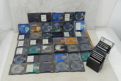 51x MD Minidisc Sammlung Minidiscs Sony Maxell Tdk ....
