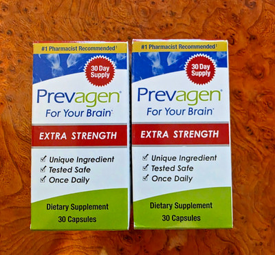 Lot of 2 Prevagen - Extra Strength 30 capsules - total 60 Capsules