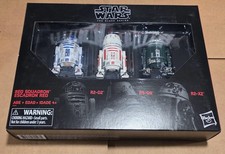 Star Wars The Black Series Droid 3 Pack  R2-F2 R5-K6 R2-A3 -Exclusive