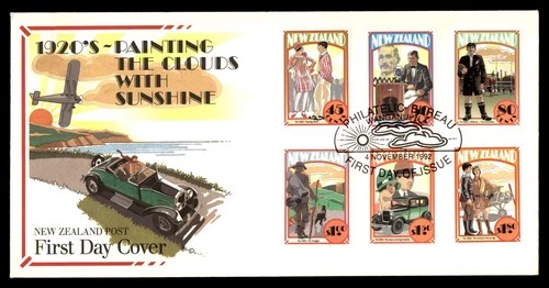 Mayfairstamps New Zealand FDC 1992 1920s Combo First Day Cover aaw_53559