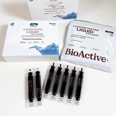BioActive Concentrated Liquid Collagen Skin Beauty Booster Feuchtigkeit elast...