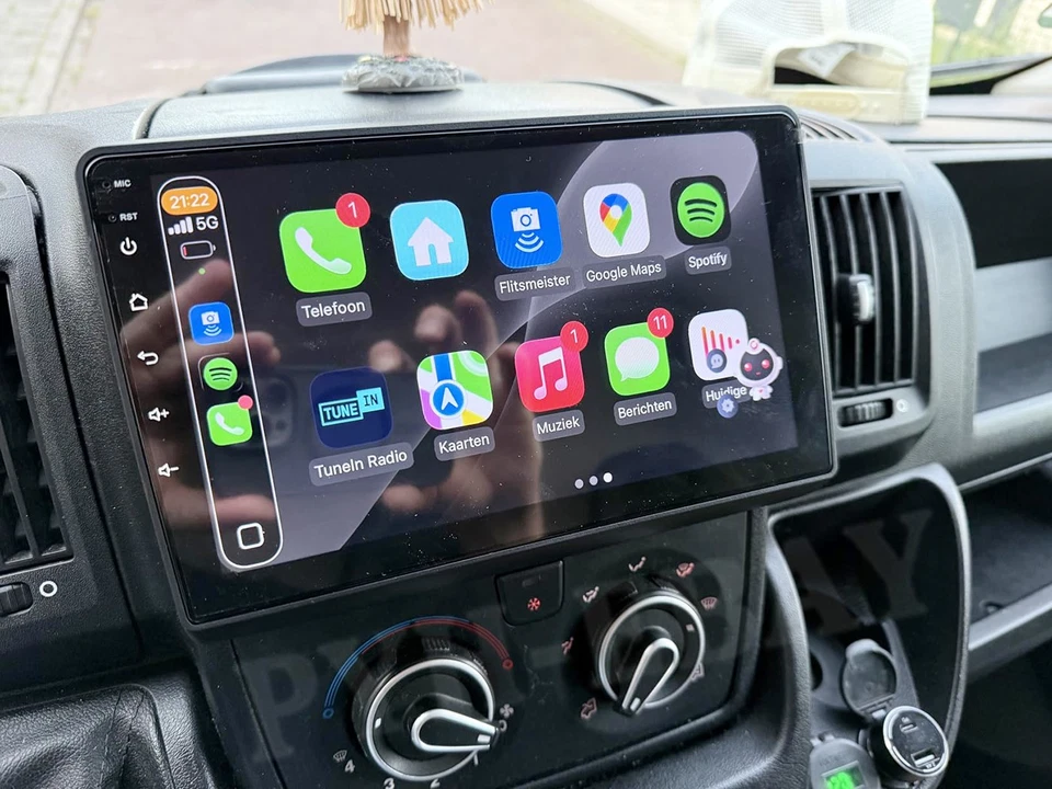 2+64GB Autoradio Android 15 Carplay Für Peugeot Boxer Fiat Ducato Citroen Jumper - Bild 2 von 4